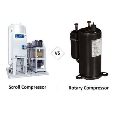 Спиральный или ротационный компрессор в системах отопления, вентиляции и кондиционирования воздуха
