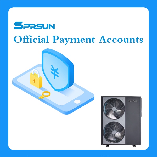 Внимание: официальные платежные аккаунты SPRSUN