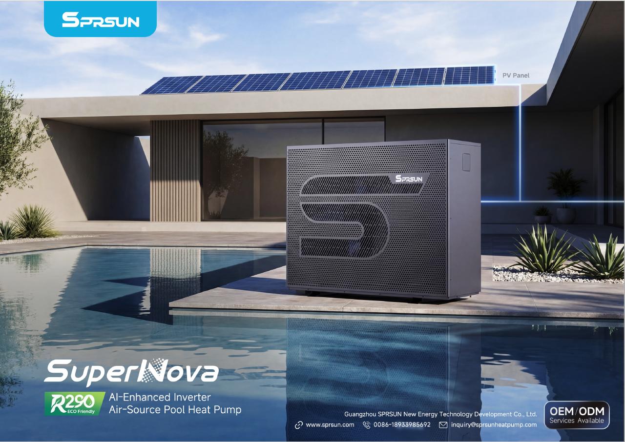 Тепловой насос для бассейна R290