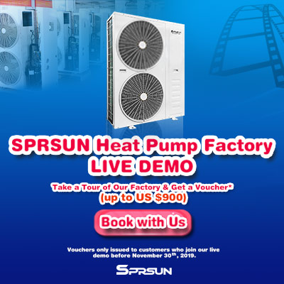 SPRSUN запускает живую демо-версию Heat Pump Factory в ноябре 2019 г.