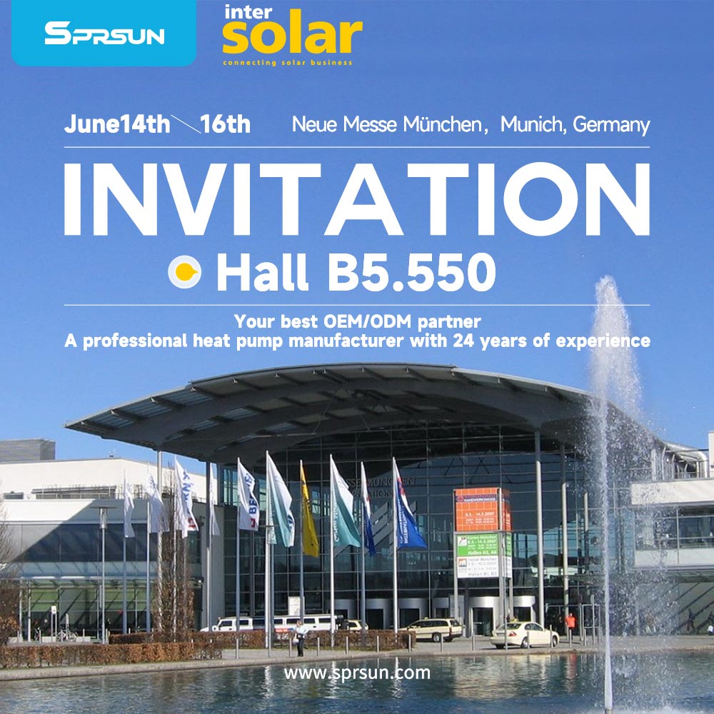 SPRSUN объявляет об участии в выставке солнечной энергии Intersolar Europe 2023done