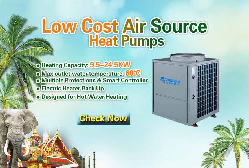 Дешевые водонагреватели с тепловым насосом с воздушным источником