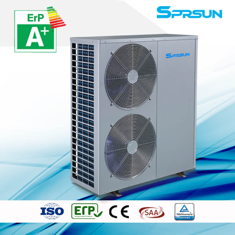 14-21,6 кВт воздух-вода тепловой насос нагрева и охлаждения системы кондиционирования воздуха