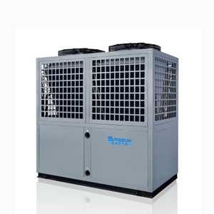Коммерческая система отопления и охлаждения помещений с тепловым насосом «воздух-вода» мощностью 42-70 кВт