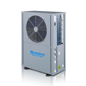 7.5KW 8.5KW 80℃ EVI Высокотемпературный тепловой насос с воздушным источником и нагреватель горячей воды